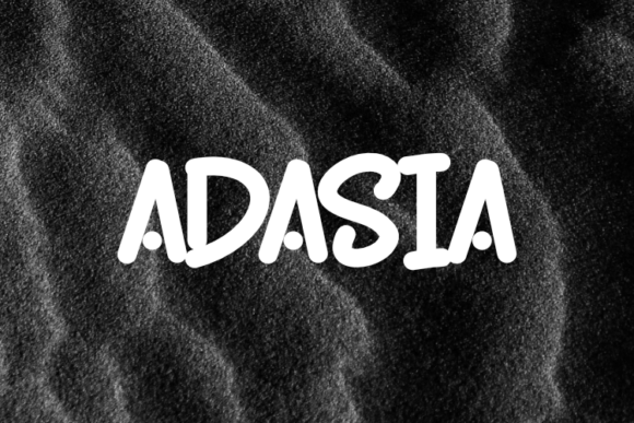 Adasia: A Bold Display Font for Web Design