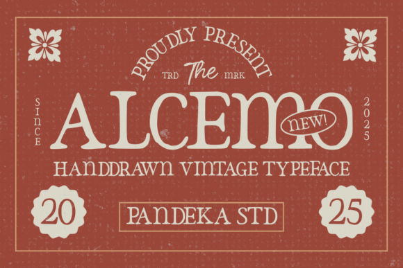 Alcemo: A Vintage Serif Font