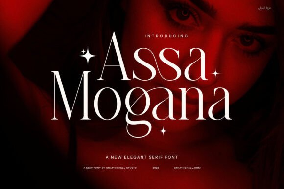 Assa Mogana: A Luxurious Serif Font