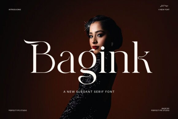 Bagink: A Stylish Serif Font for Web Design