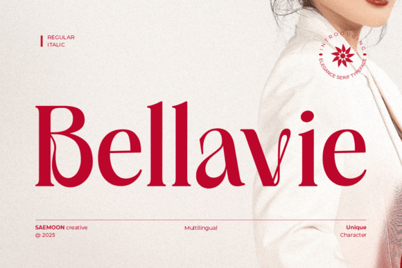Bellavie: A Serif Font for Polished Branding