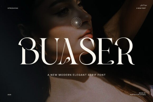 Buaser: A Stylish Serif Font