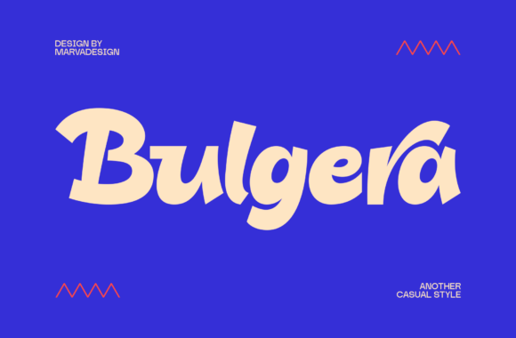 Bulgera: A Bold Font for Web Design