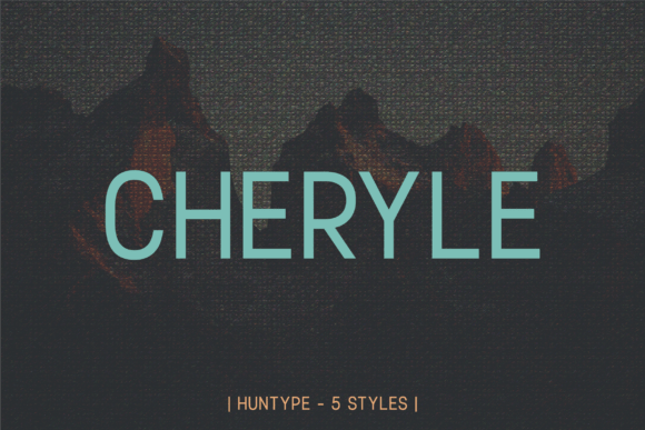 Cheryle: A Modern Font for Elegant Design