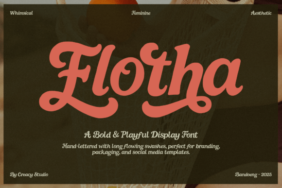 Flotha: A Bold Font for Business Branding
