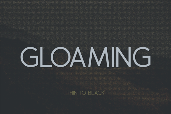 Gloaming: A Font for Polished Branding