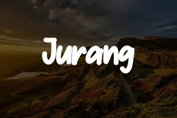 Jurang: A Versatile Display Font