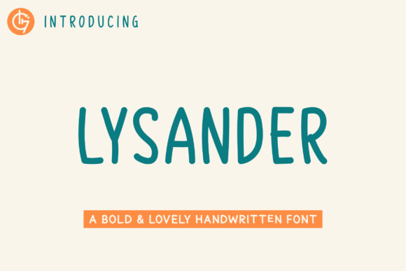 Lysander: A Handwritten Font That Stands Out