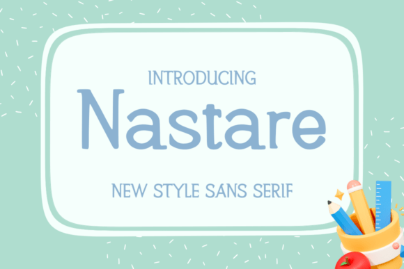 Nastare: A Font for Creative Campaigns