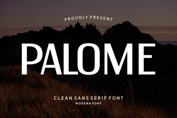 Palome: A Modern Font for Creative Makers
