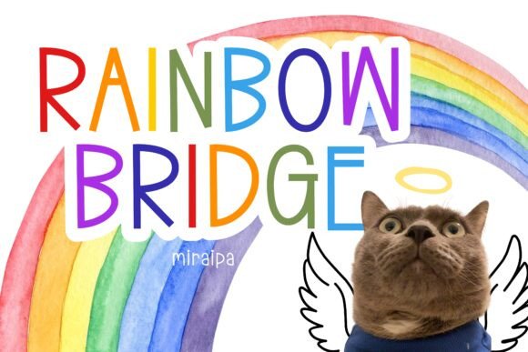 Rainbow Bridge Font for Business