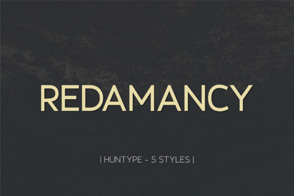 Redamancy: A Modern Font for Web Design
