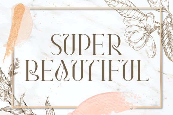 Super Beautiful Font Review