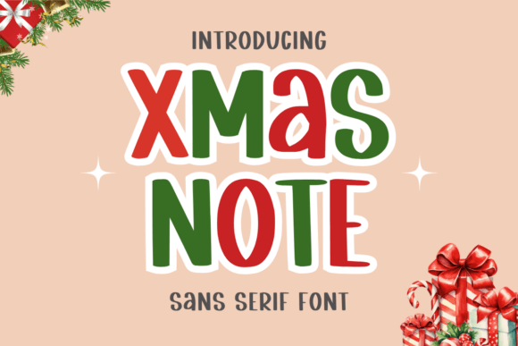 Xmas Note Font Review